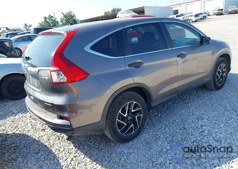 2016 Honda Cr-V Se из США, поврежденный, VIN 5J6RM4H42GL047477